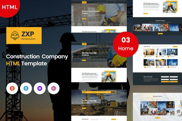 ZXP - Construction & Business Template