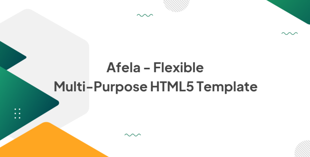 Afela - Flexible Multi-Purpose HTML5 Template