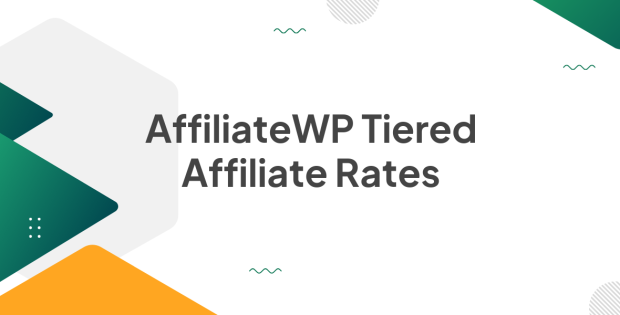 AffiliateWP Tiered Affiliate Rates 1.3.1