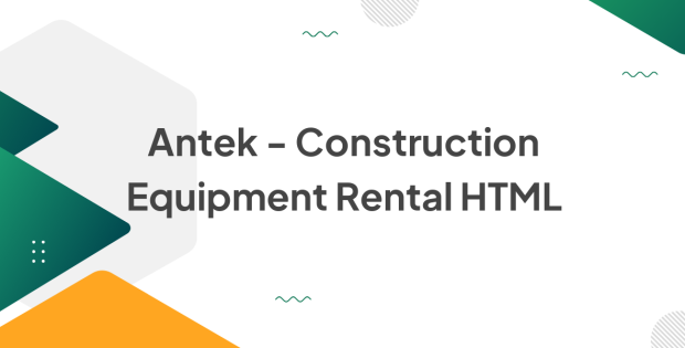 Antek - Construction Equipment Rental HTML