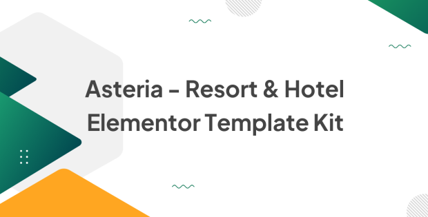 Asteria - Resort & Hotel Elementor Template Kit