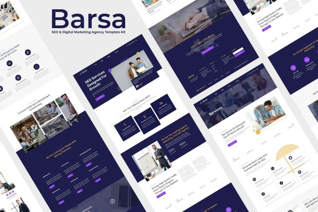 Barsa - SEO & Digital Marketing Agency Template Kit