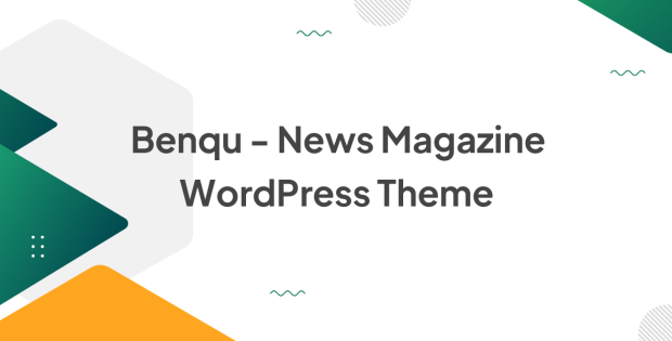 Benqu - News Magazine WordPress Theme 1.1.0