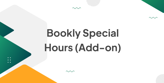 Bookly Special Hours (Add-on) 3.4