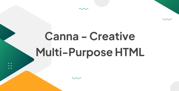 Canna - Creative Multi-Purpose HTML