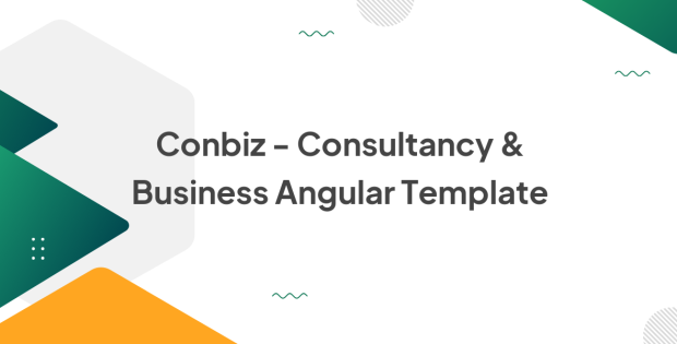 Conbiz - Consultancy & Business Angular Template