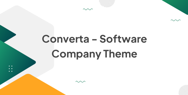 Converta - Software Company Theme 1.0.0