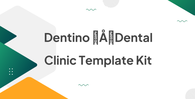 Dentino – Dental Clinic Template Kit