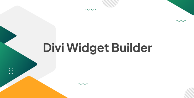 Divi Widget Builder 1.0.3