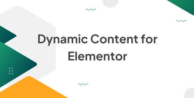 Dynamic Content for Elementor 3.2.1