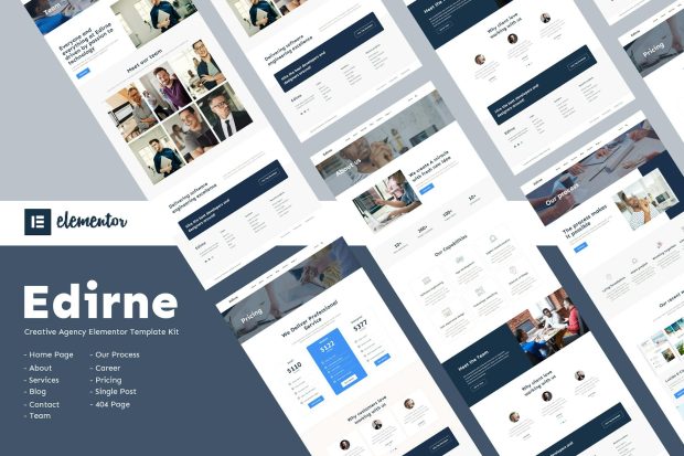 Edirne - Digital  Services Elementor Template Kit