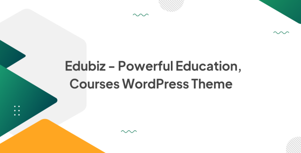 Edubiz - Powerful Education, Courses WordPress Theme 1.2