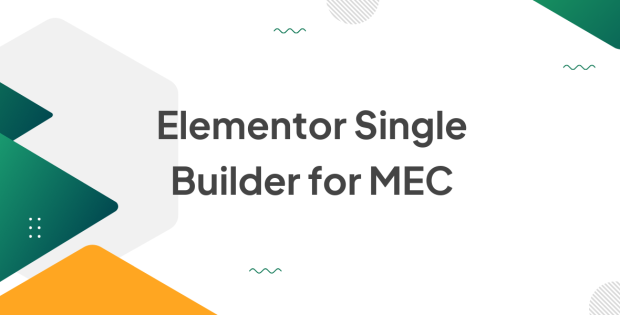 Elementor Single Builder for MEC 1.10.5