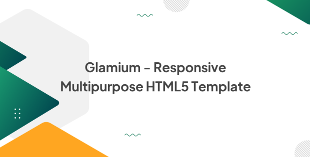 Glamium - Responsive Multipurpose HTML5 Template