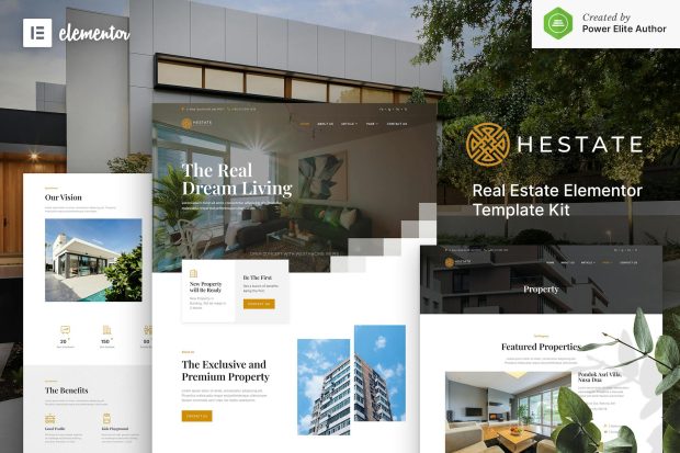 Hestate – Real Estate Elementor Template Kit