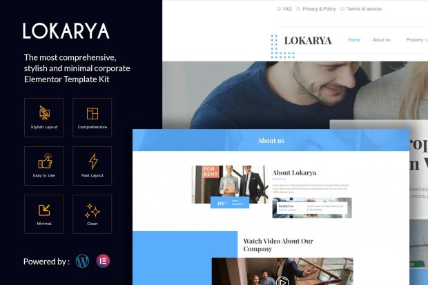 Lokarya - Real Estate Elementor Template Kit