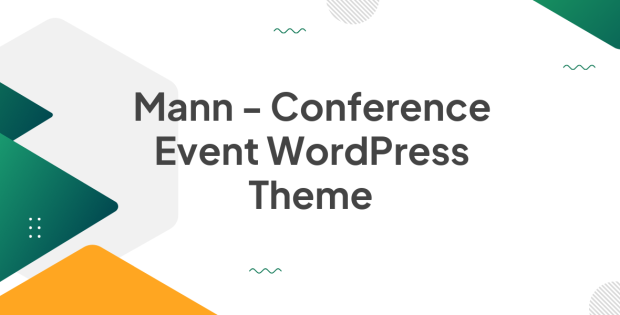 Mann - Conference Event WordPress Theme 14.1