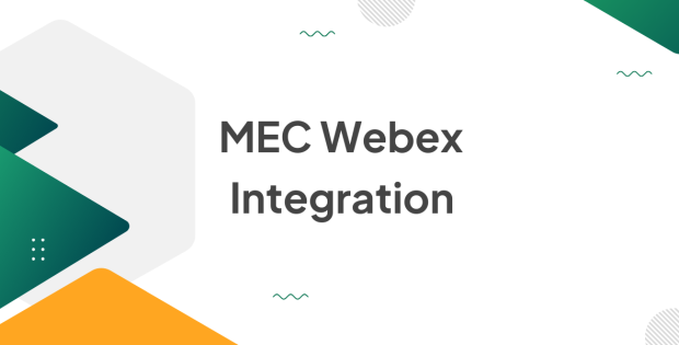 MEC Webex Integration 1.1.1