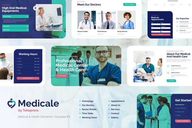 Medicale | Pharmacy & Medical Elementor Template Kit