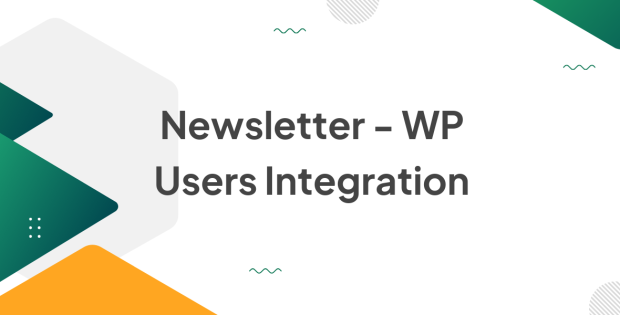 Newsletter - WP Users Integration 1.4.5