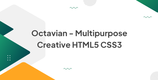 Octavian - Multipurpose Creative HTML5 CSS3