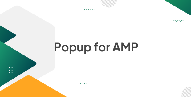 Popup for AMP 1.5.26