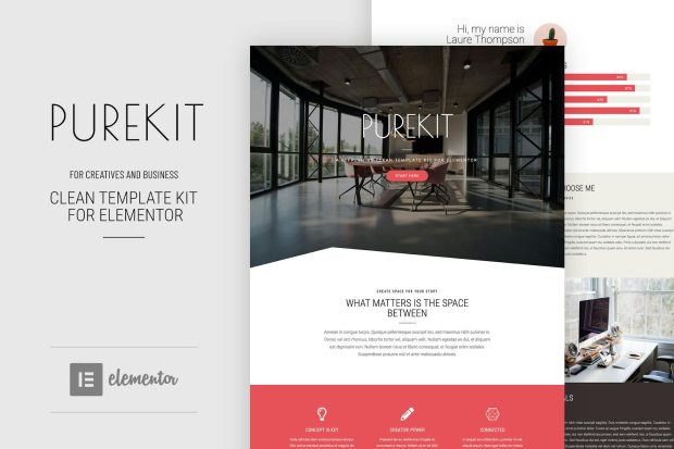 Purekit - Creatives & Business Elementor Template Kit