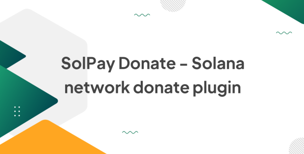 SolPay Donate - Solana network donate plugin 1.0.0