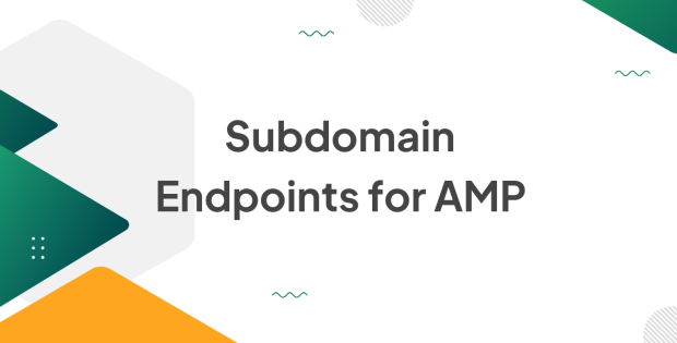 Subdomain Endpoints for AMP 1.1.8