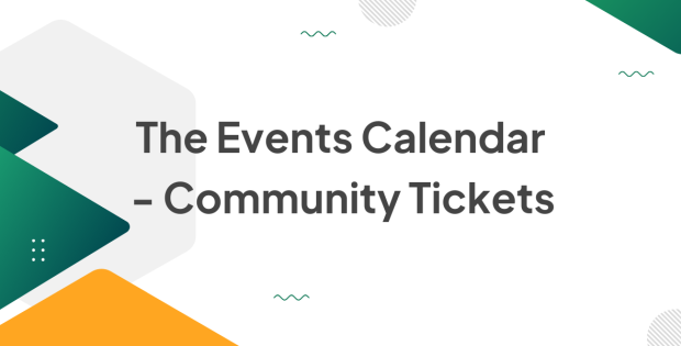 The Events Calendar - Community Tickets 4.9.6