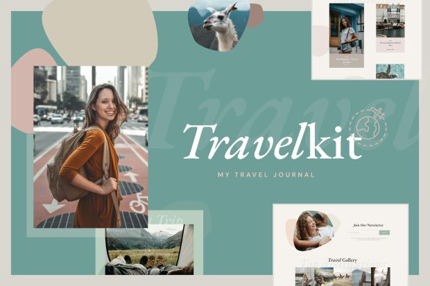 TravelKit - Journal & Blog Template Kit for Elementor