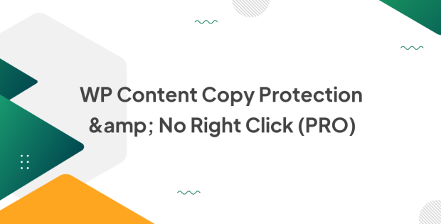 WP Content Copy Protection & No Right Click (PRO) 15.3