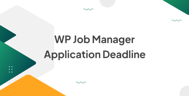 WP Job Manager Application Deadline 1.3.0