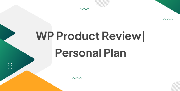 WP Product Review 2.6.1 | Personal Plan